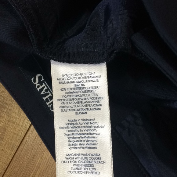 Chaps Navy Blue Dress Shorts Size 6 - Picture 5 of 5